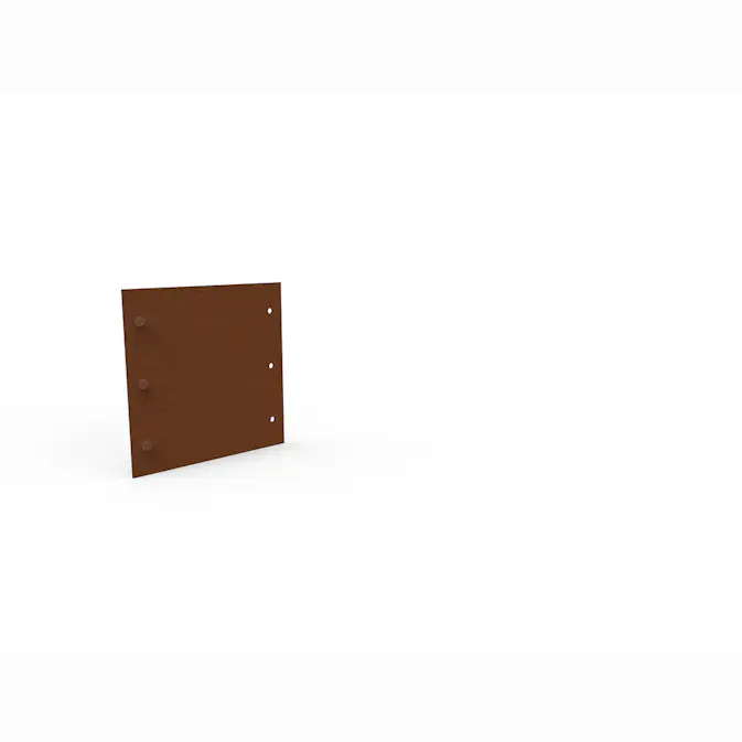 Planteringskant Flexigarden Corten 180 mm Rak