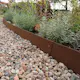 Planteringskant Flexigarden Corten 180 mm Rak