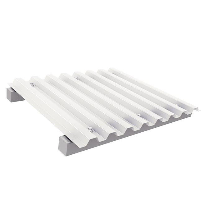 Plasttak Halle Polysol Komplett Tak Opal