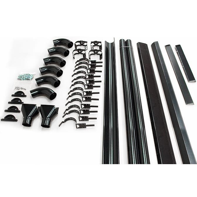 Plåtsats Vibostugan Njuta Svart 29 m2