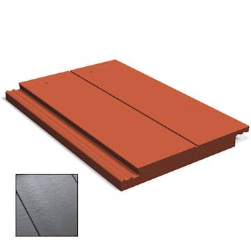 Platt Halvpanna Benders Carisma Ytbehandlad