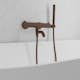 Badkarsblandare Scandtap Steel Pleasure 4 med Handdusch