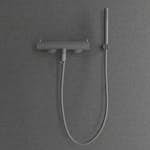 Badkarsblandare Scandtap Steel Pleasure 4 med Handdusch