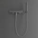 Badkarsblandare Scandtap Steel Pleasure 4 med Handdusch