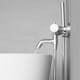 Badkarsblandare Scandtap Steel Pleasure 4 med Handdusch
