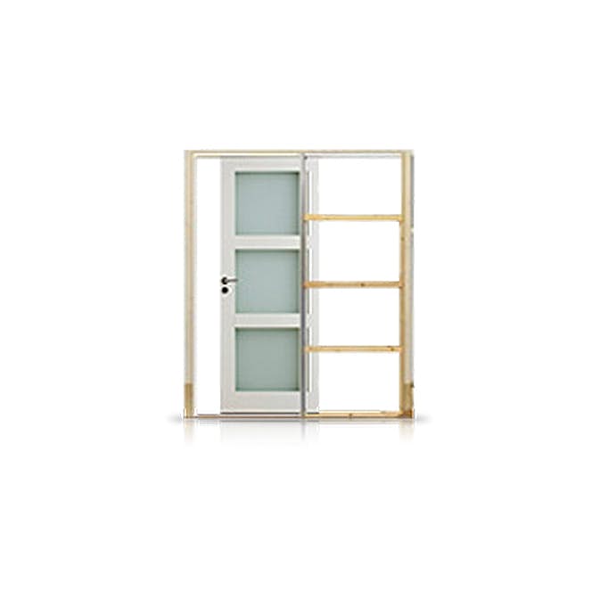 Pocketkarm GK Door 123 mm Obehandlad Furu