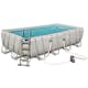 Poolpaket Bestway Power Steel 5,5 x 2,7 m Rektangulär