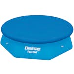 Poolskydd Planet Pool Fast Set Överdrag för Rund Pool Ø 244 cm