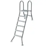 Poolstege Planet Pool för delvis nedgrävd pool