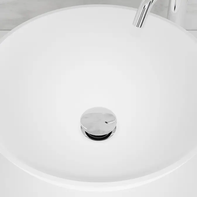 Bottenventil Scandtap Steel Pop-up Universal Duo