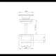 Bottenventil Scandtap Steel Pop-up Universal Duo
