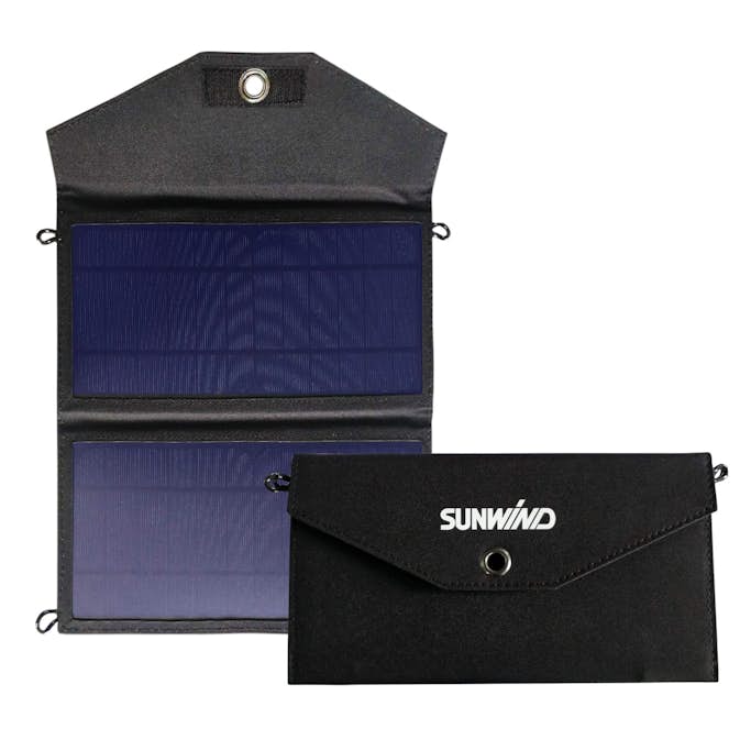 Vikbar solpanel Sunwind Mini 12W med USB