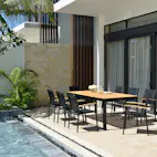 Matgrupp LifestyleGarden Portals 210 cm med 8 Lite Stolar