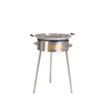 Stekhäll GrillSymbol Gasol PRO-580 Rostfritt Stål med Dubbla Brännare