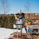 Stekhäll GrillSymbol Gasol PRO-580 Kolstål