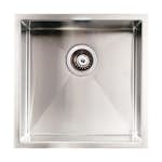 Diskho Intra Baltic 400F Rostfri Enkel med Korgventil, Bräddavlopp & Vattenlås