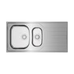 Diskbänk Intra Universe 150D Rostfri Vändbar Dubbel Diskho