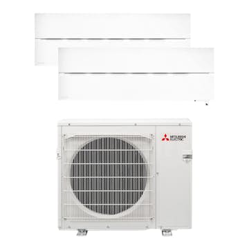 Luftvärmepump Mitsubishi Electric MXZ 2 Duo Hero 2.0 Wifi 7kW