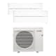 Luftvärmepump Mitsubishi Electric MXZ 2 Duo Hero 2.0 Wifi 7kW