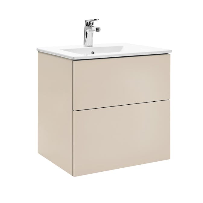 Tvättställsskåp Alterna Isella Aqua med Ariella Porslin Tvättställ