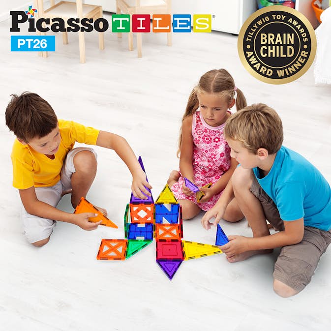 Magnetplattor Picasso Tiles 26 bitar