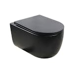 Vägghängd Toalettstol Macro Design Silent Rimless med Tornadospolning