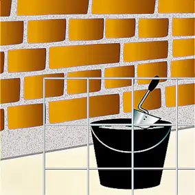 Putsnät NSH Maskstorlek 19 x 19 mm Galvaniserat