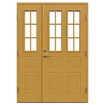 Parytterdörr Leksandsdörren Åsleden Klarglas Eco74