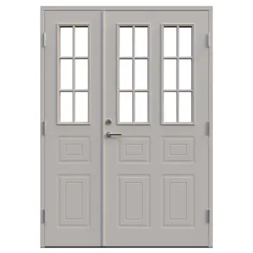 Parytterdörr Leksandsdörren Åsleden Klarglas Eco74