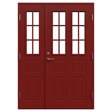 Parytterdörr Leksandsdörren Åsleden Klarglas Eco74