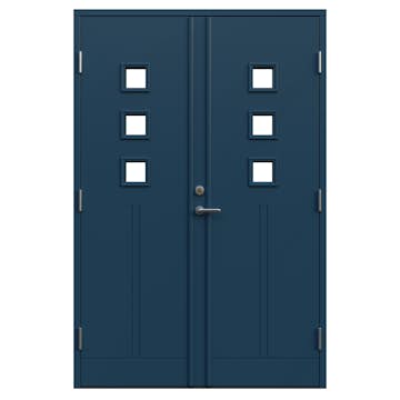 Parytterdörr Leksandsdörren Saltö Eco74