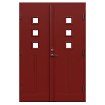 Parytterdörr Leksandsdörren Saltö Eco74