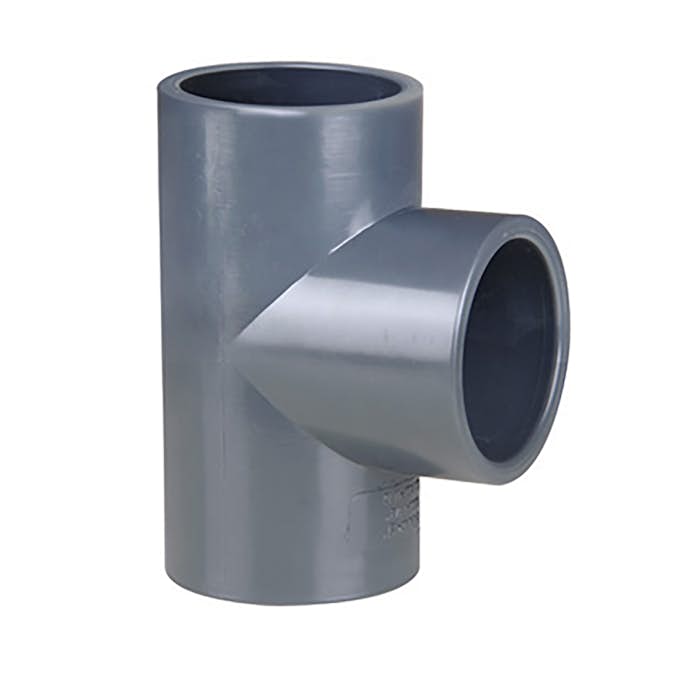 Rör T-stycke Planet Pool PVC Ø 50 mm Limdel för Pool & Utomhusbad