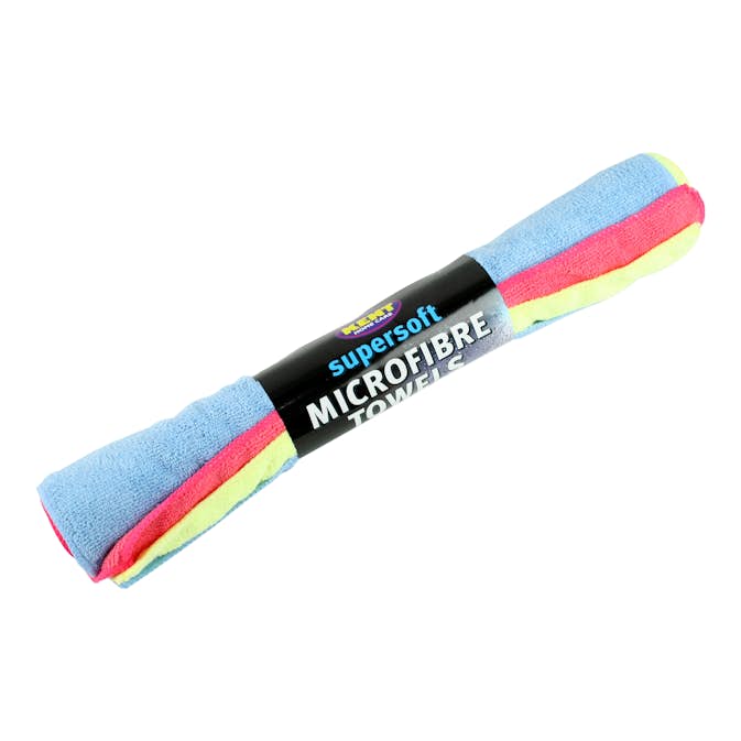 Rengöringsduk Kent Car Care Microfibre Towels 3-pack