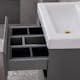 Tvättställsskåp Bathlife Eufori Small Grå