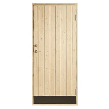 Förrådsdörr Vibostugan 10° Rak