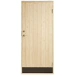 Förrådsdörr Vibostugan 10° Rak