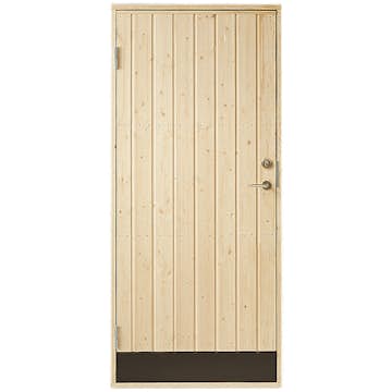 Förrådsdörr Vibostugan 10° Rak