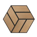 Akustikpaneler NQD Smartwall Hexagonformade 15-Pack