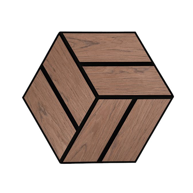 Akustikpaneler NQD Smartwall Hexagonformade 15-Pack