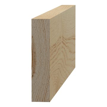 Planhyvlad List Grimslöv Trä List 21x95x2400 mm Obehandlad