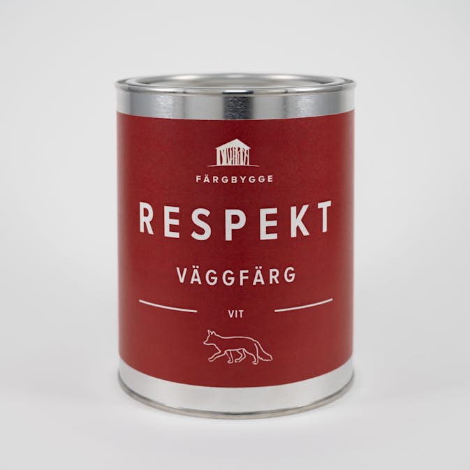 Väggfärg Färgbygge Respekt Vit