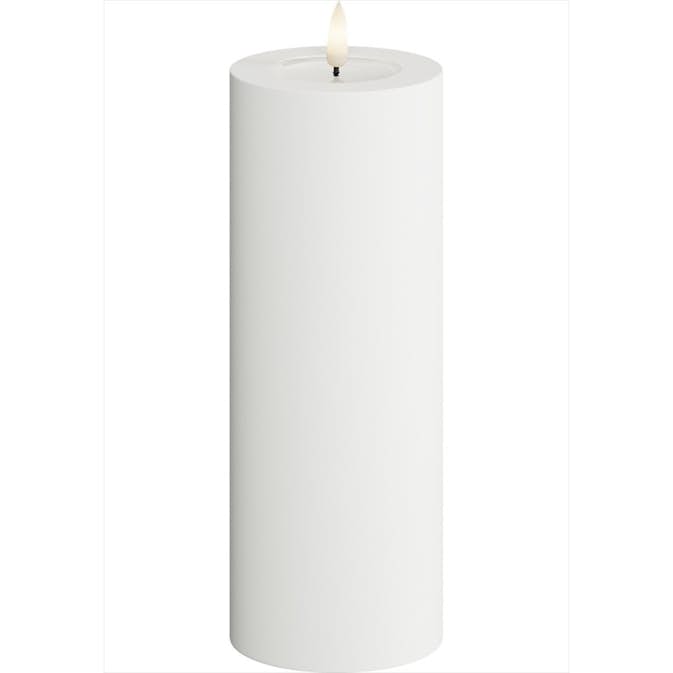 LED-Blockljus DeluxeHomeart Utomhus 7,5x20 cm