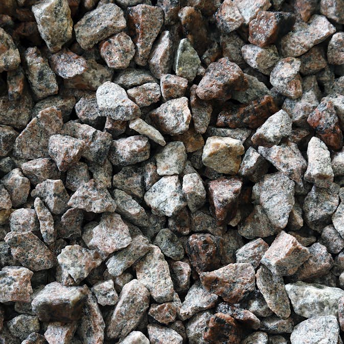 Dekorsten Magrab Krossprodukter Röd Granitkross 11-16 mm, 1000 kg Säck