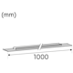 Täcklock Hide-a-lite LiteTrac 1-fas Vit