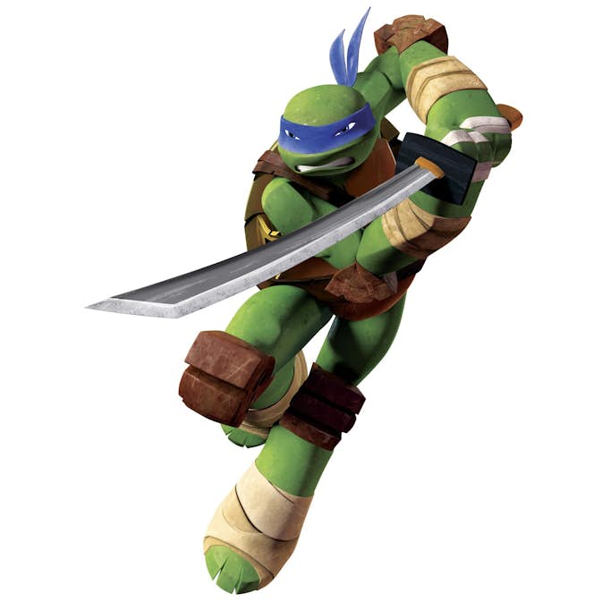 Väggdekor RoomMates Kids Teenage Mutant Ninja Turtles Leonardo