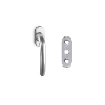 Handtag med Barnspärr NorDan HelAlu för Fönster