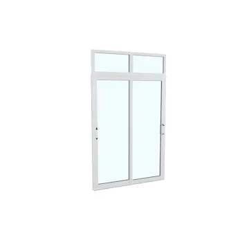 Skjutdörr med Överljus Landskap Robust Vår och Höst 2-del