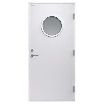 Ytterdörr Diplomat Rosa Glas Lagerförd