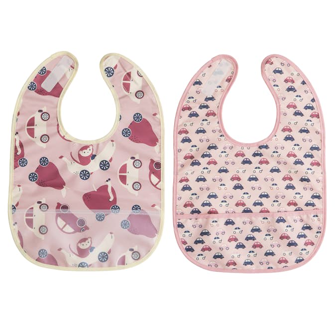 Haklapp Rätt Start 2-pack Bilar Lila/blå